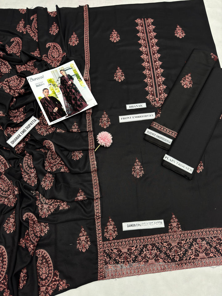 Bareeze Cotton Suit-Cotton Suits-Replica Zone