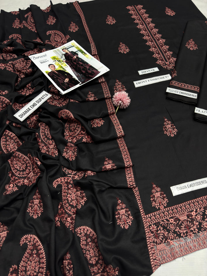 Bareeze Cotton Suit-Cotton Suits-Replica Zone