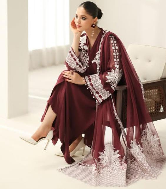 Baroque Chiffon Suit-Replica Suits-Replica Zone
