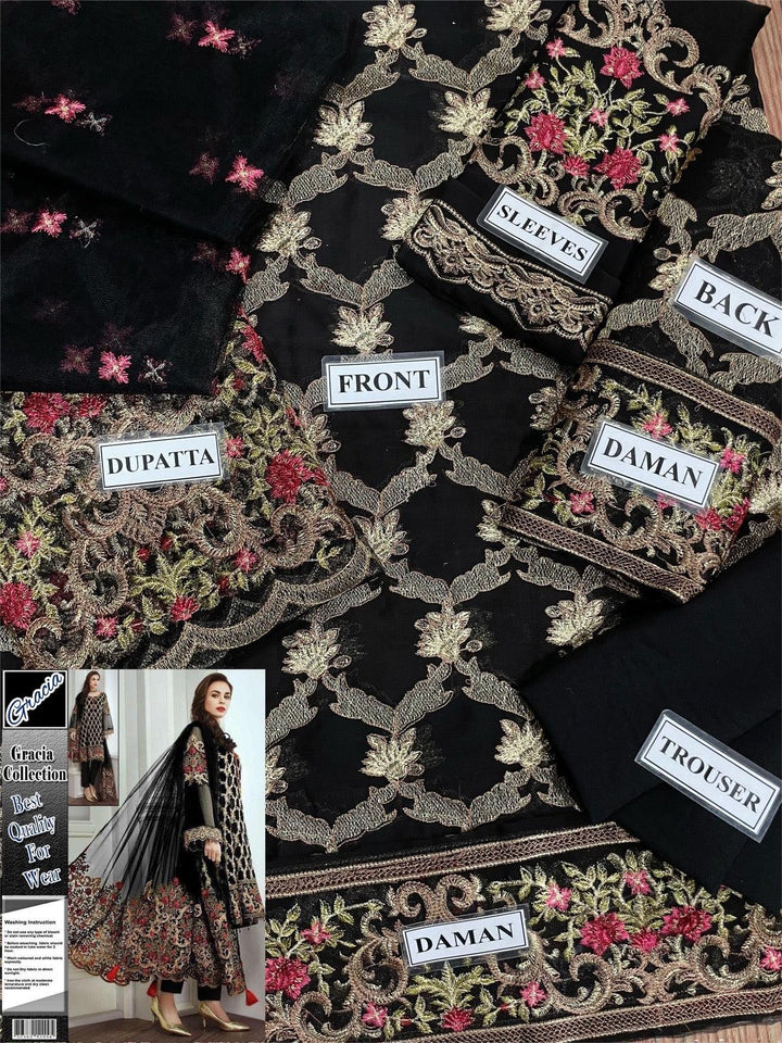 Baroque Chiffon Suit-Replica Suits-Replica Zone