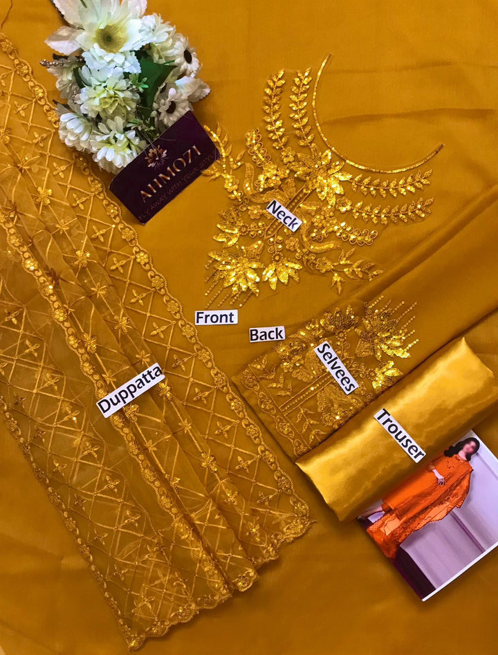 Baroque Chiffon Suit-Replica Suits-Replica Zone
