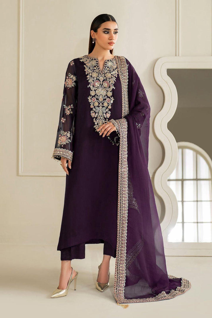 Baroque Chiffon Suit-Replica Suits-Replica Zone