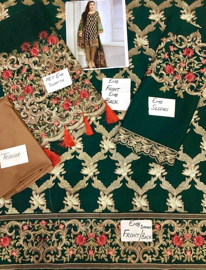 Baroque Chiffon Suit-Replica Suits-Replica Zone