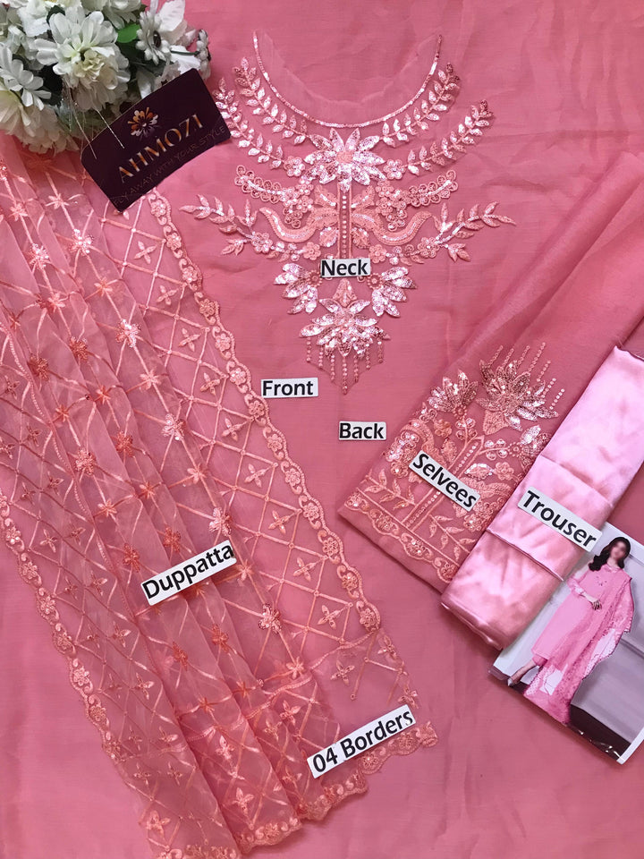 Baroque Chiffon Suit-Replica Suits-Replica Zone