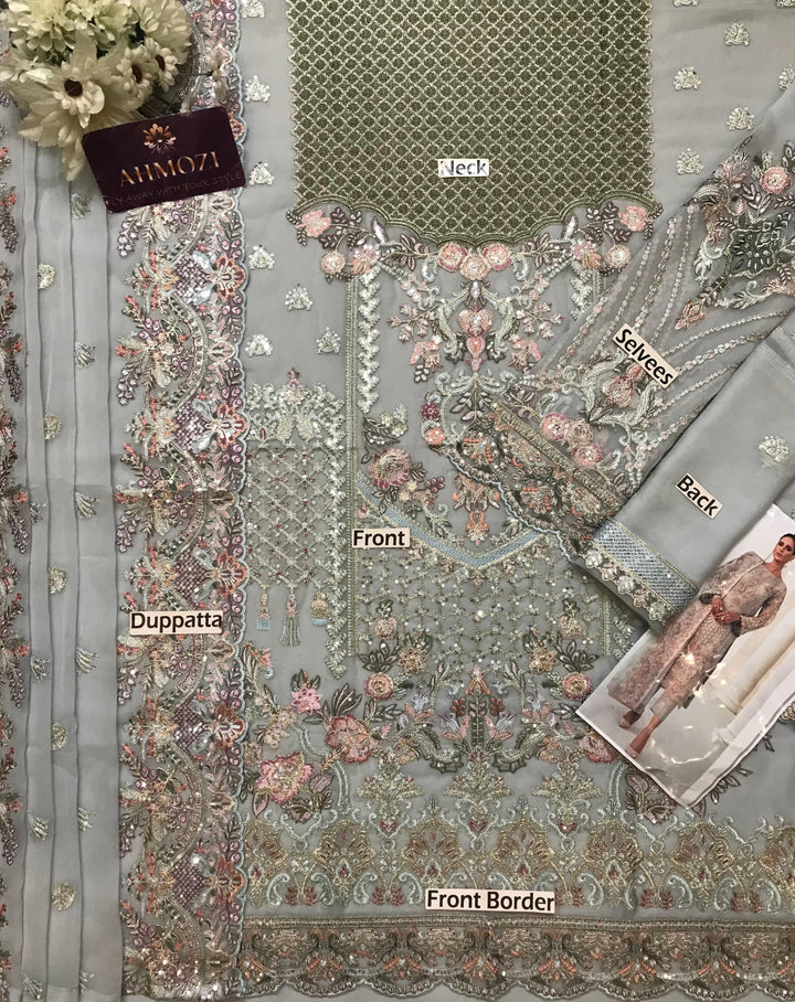 Baroque Chiffon Suit-Replica Suits-Replica Zone