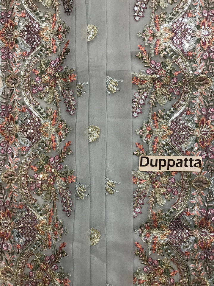 Baroque Chiffon Suit-Replica Suits-Replica Zone