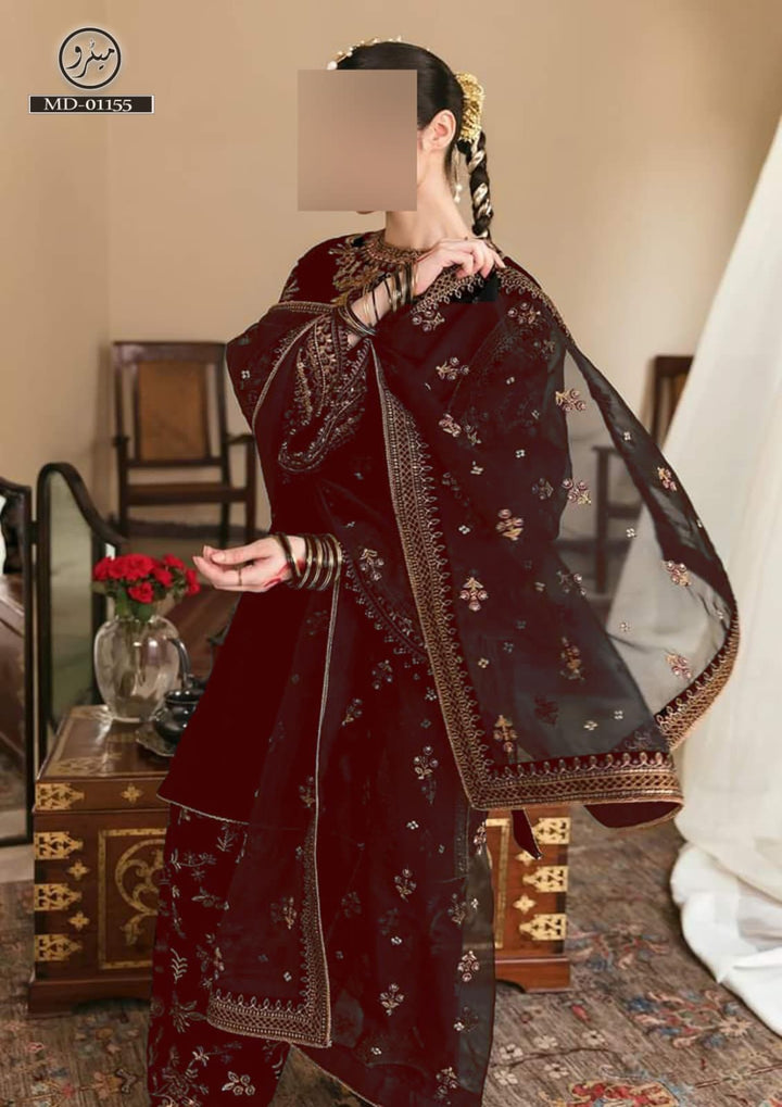 Baroque Chiffon Suit-Replica Suits-Replica Zone