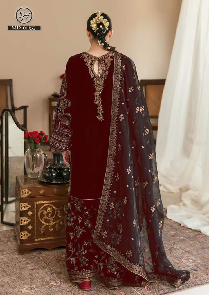 Baroque Chiffon Suit-Replica Suits-Replica Zone