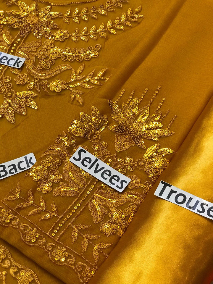 Baroque Chiffon Suit-Replica Suits-Replica Zone