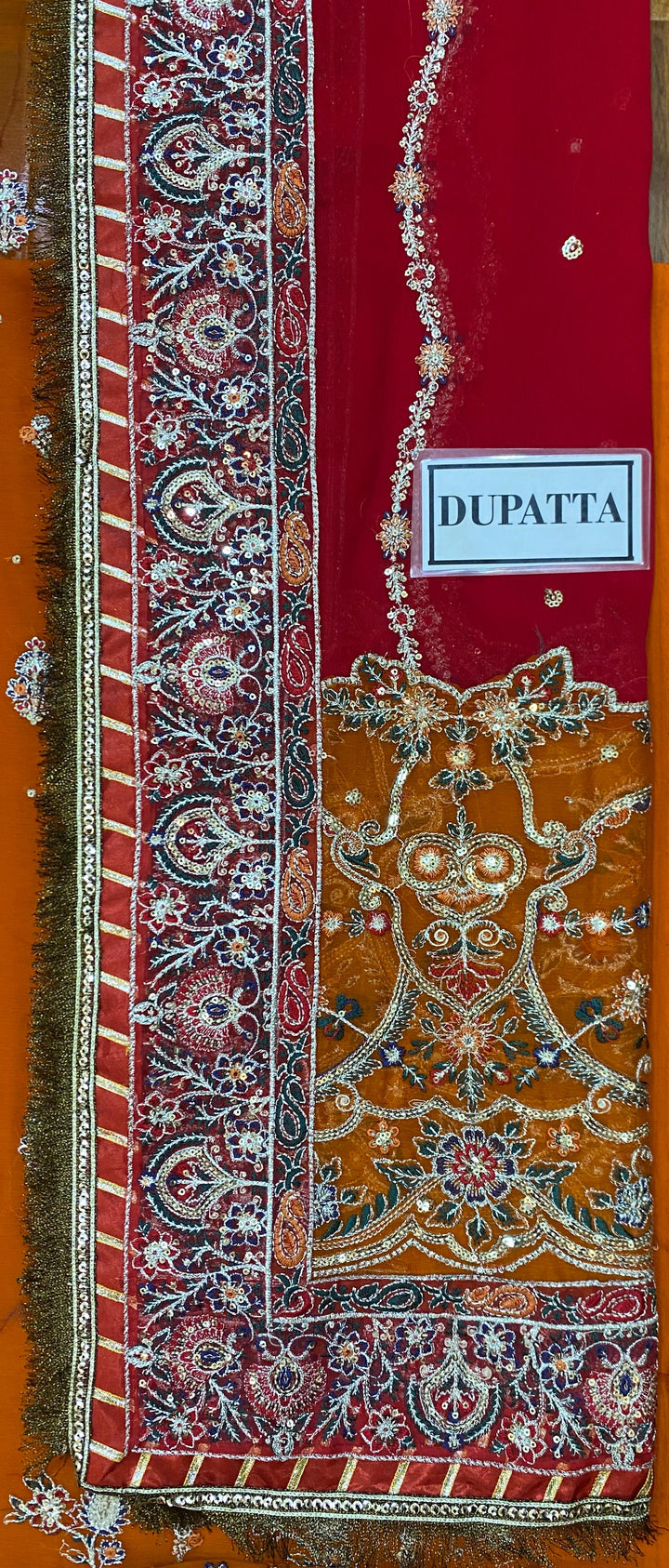 Baroque Chiffon Suit-Replica Suits-Replica Zone