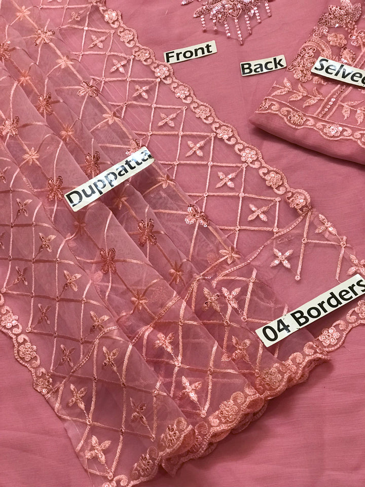 Baroque Chiffon Suit-Replica Suits-Replica Zone