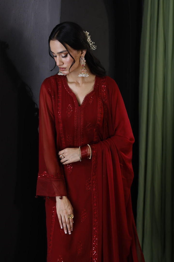 Baroque Chiffon Suit-Replica Suits-Replica Zone
