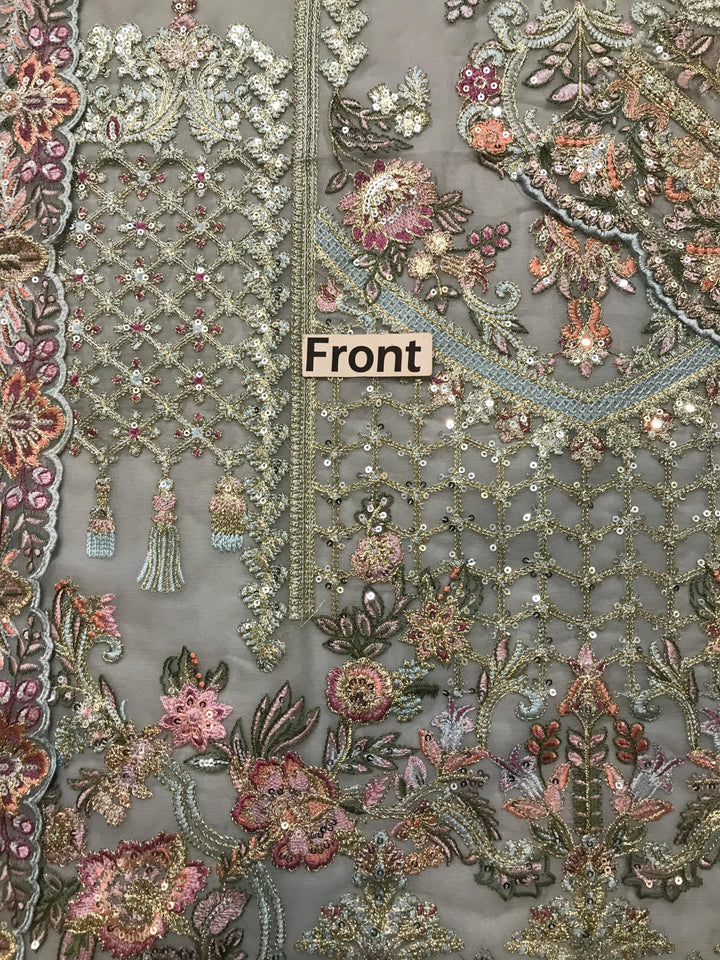 Baroque Chiffon Suit-Replica Suits-Replica Zone