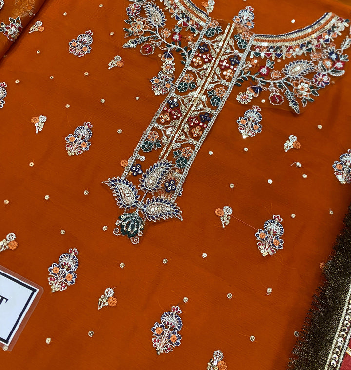 Baroque Chiffon Suit-Replica Suits-Replica Zone