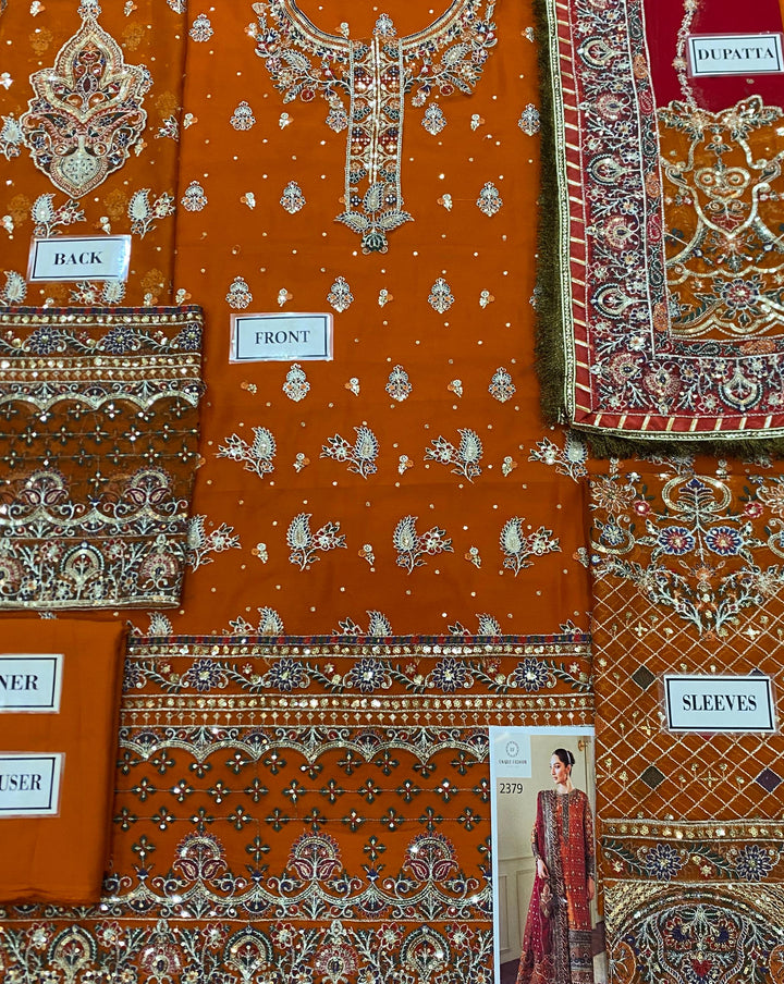 Baroque Chiffon Suit-Replica Suits-Replica Zone