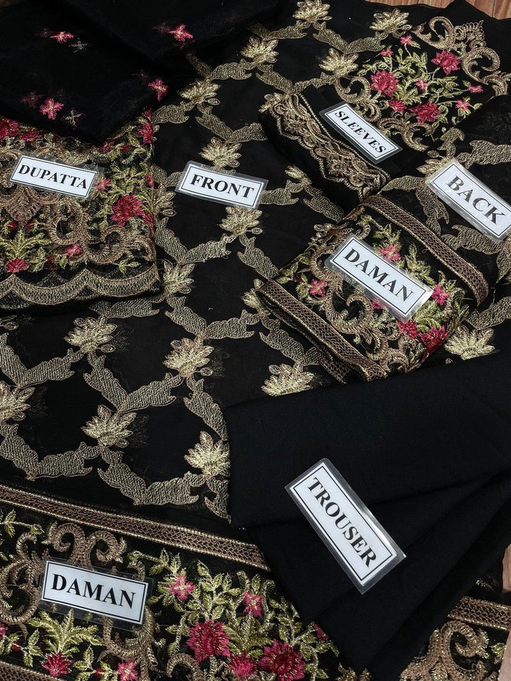 Baroque Chiffon Suit-Replica Suits-Replica Zone