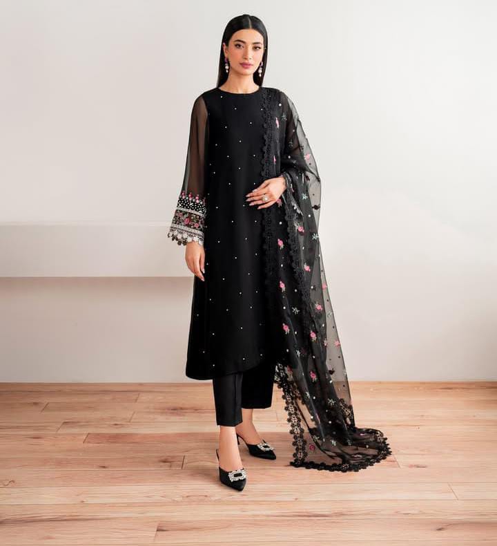 Baroque Chiffon Suit-Replica Suits-Replica Zone