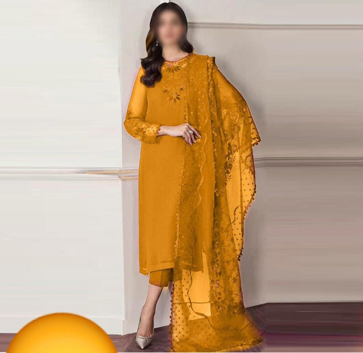 Baroque Chiffon Suit-Replica Suits-Replica Zone