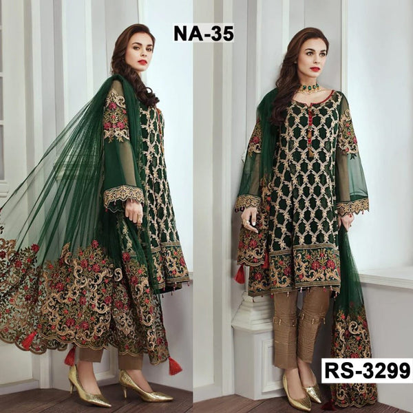 Baroque Chiffon Suit-Replica Suits-Replica Zone