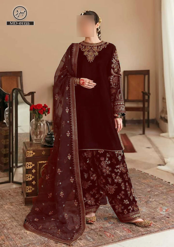 Baroque Chiffon Suit-Replica Suits-Replica Zone