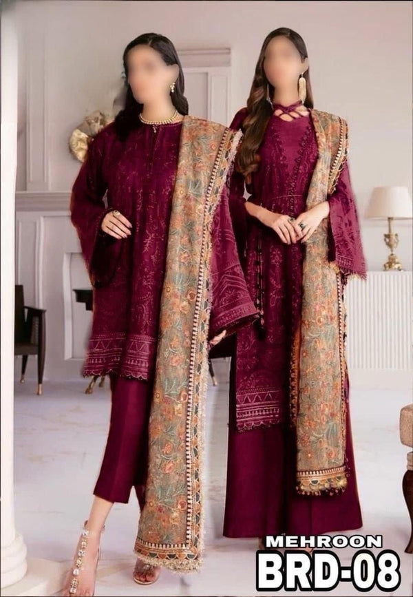 Baroque Chiffon Suit-Replica Suits-Replica Zone
