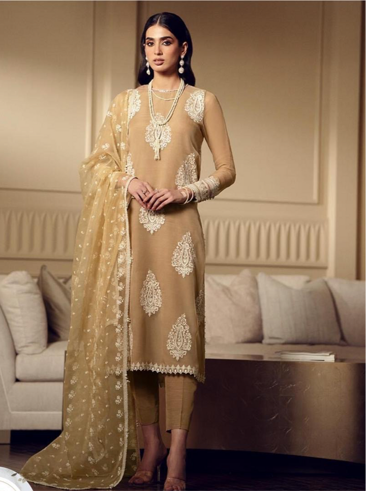 Baroque Chiffon Suit-Replica Suits-Replica Zone