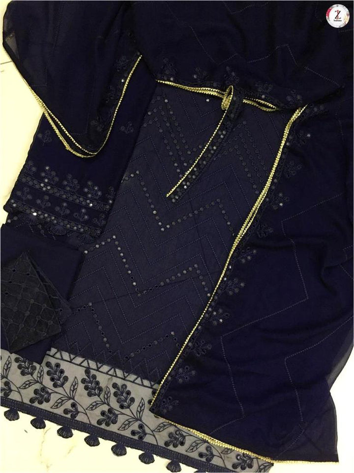 Baroque Chiffon Suit-Replica Suits-Replica Zone