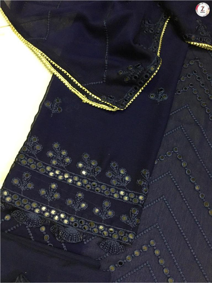 Baroque Chiffon Suit-Replica Suits-Replica Zone