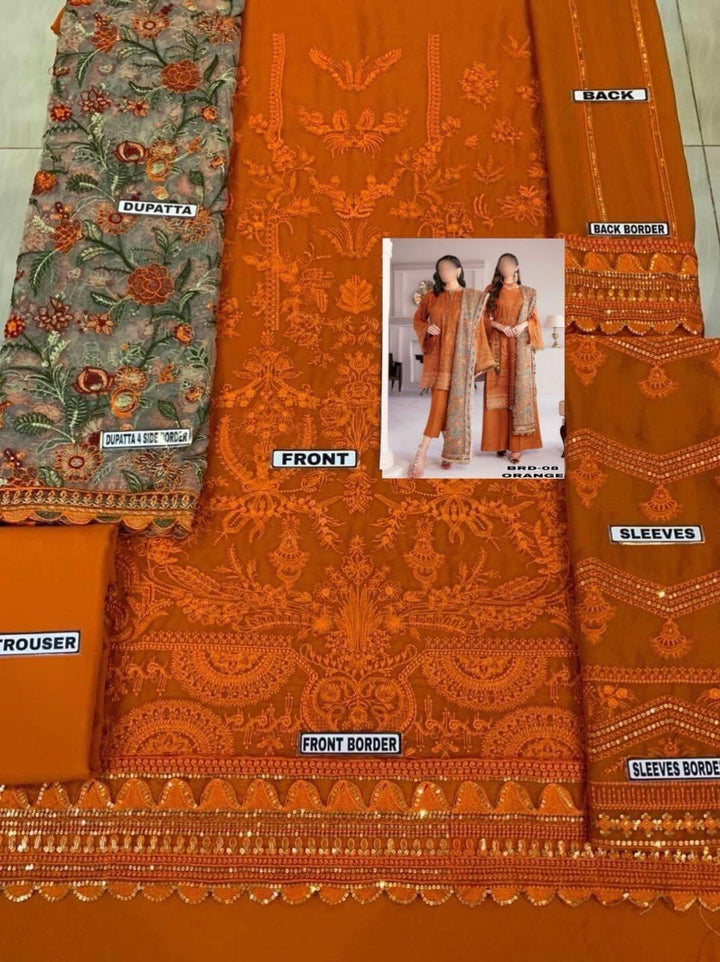 Baroque Chiffon Suit-Replica Suits-Replica Zone