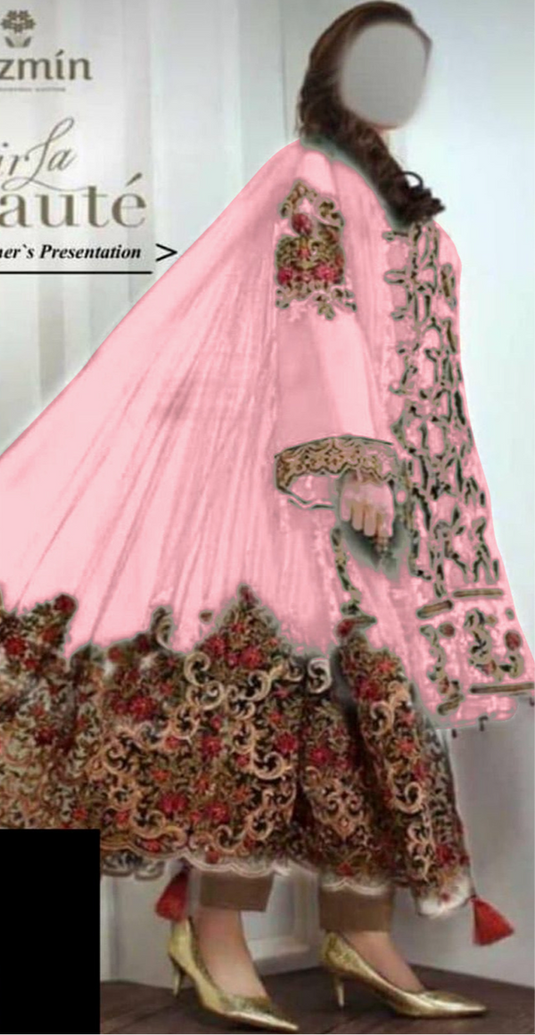 Baroque Chiffon Suit-Replica Suits-Replica Zone