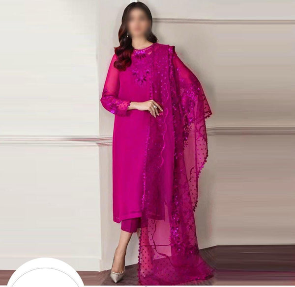 Baroque Chiffon Suit-Replica Suits-Replica Zone