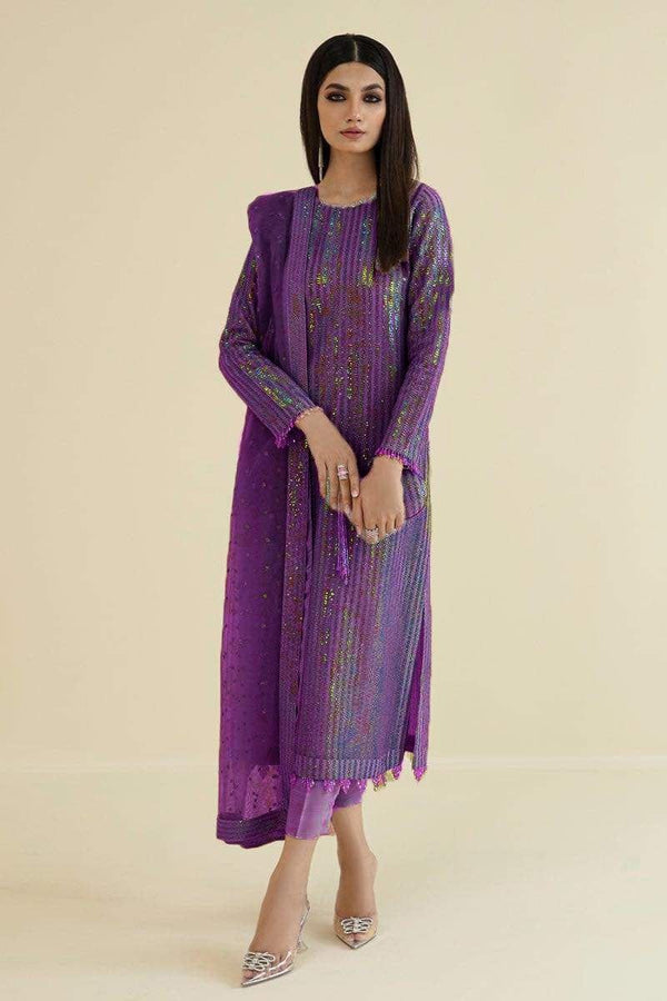 Baroque Chiffon Suit-Replica Suits-Replica Zone