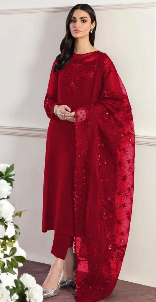 Baroque Chiffon Suit-Replica Suits-Replica Zone