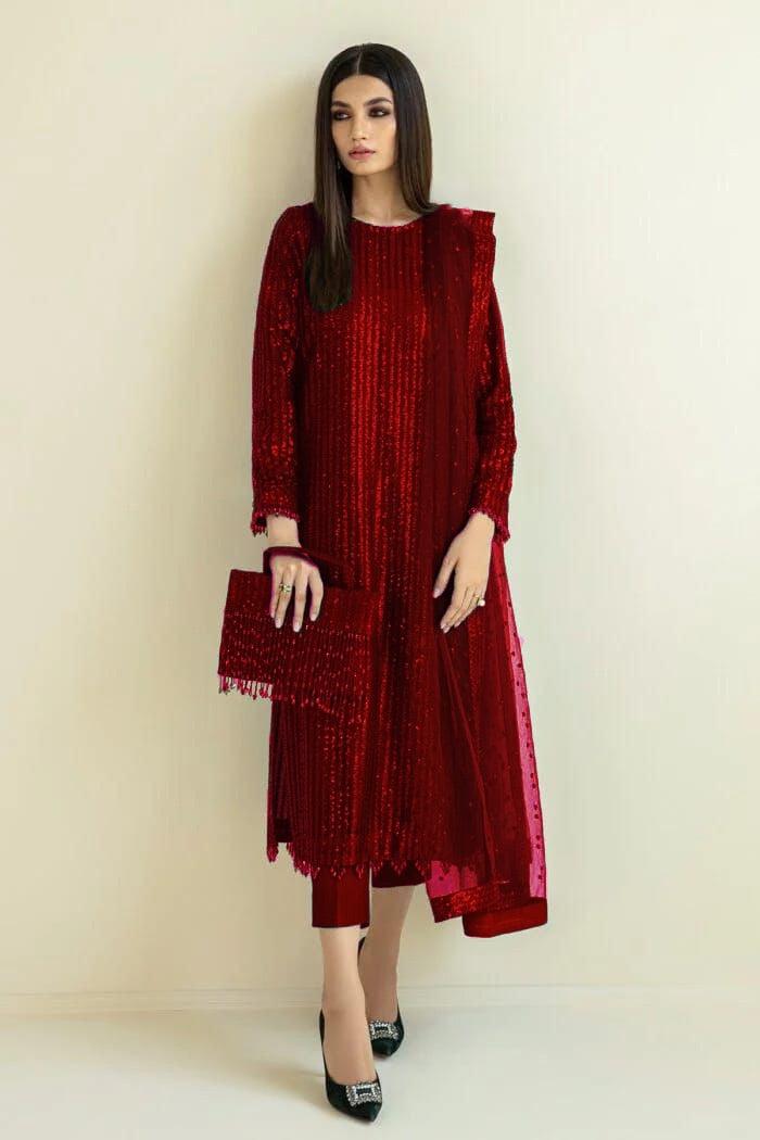 Baroque Chiffon Suit-Replica Suits-Replica Zone