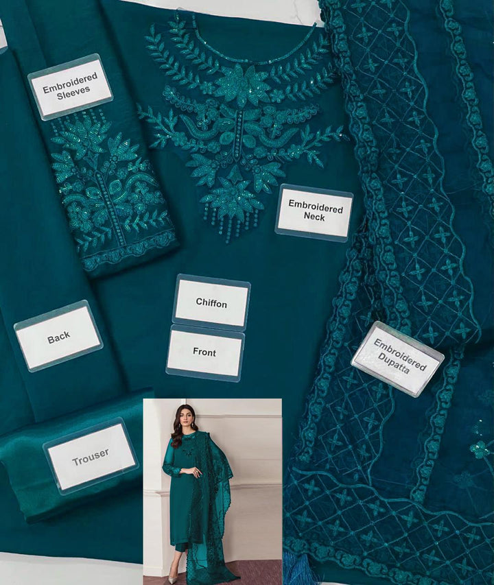 Baroque Chiffon Suit-Replica Suits-Replica Zone
