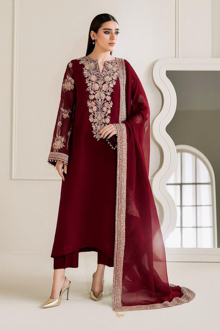 Baroque Chiffon Suit-Replica Suits-Replica Zone