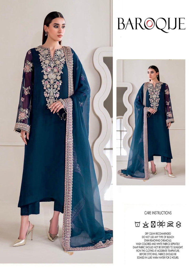 Baroque Chiffon Suit-Replica Suits-Replica Zone