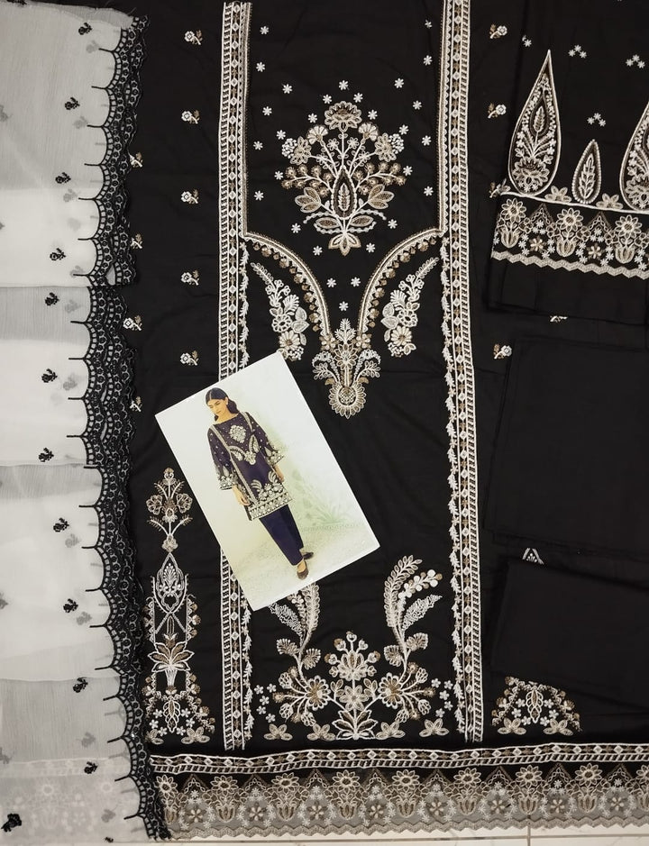 Baroque Cotton Suit-Cotton Suits-Replica Zone