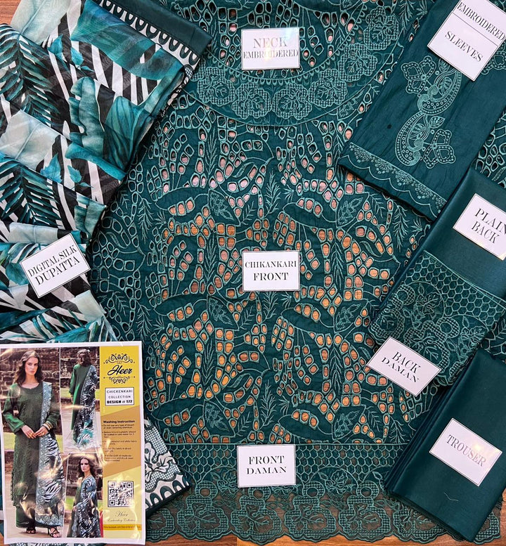Baroque Cotton Suit-Cotton Suits-Replica Zone