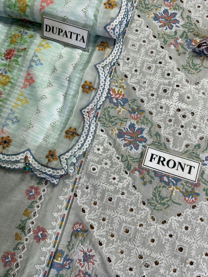 Baroque Cotton Suit-Cotton Suits-Replica Zone