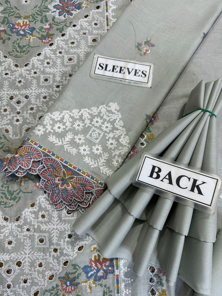Baroque Cotton Suit-Cotton Suits-Replica Zone