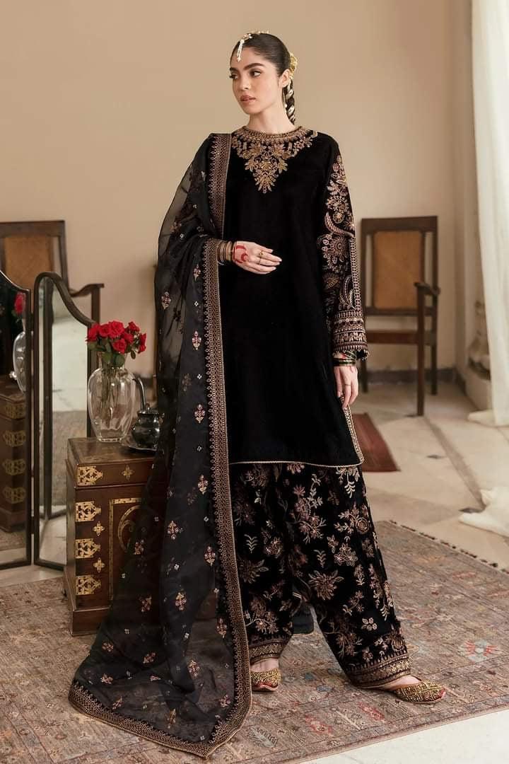 Baroque Jazmin Velvet Suit-Replica Suits-Replica Zone