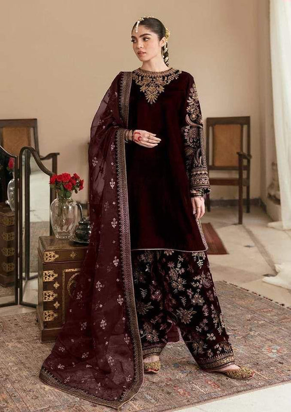 Baroque Jazmin Velvet Suit-Replica Suits-Replica Zone