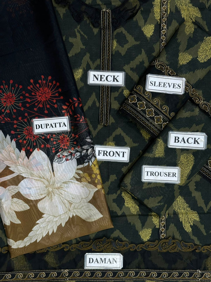 Baroque Lawn Suit-Lawn Suits-Replica Zone