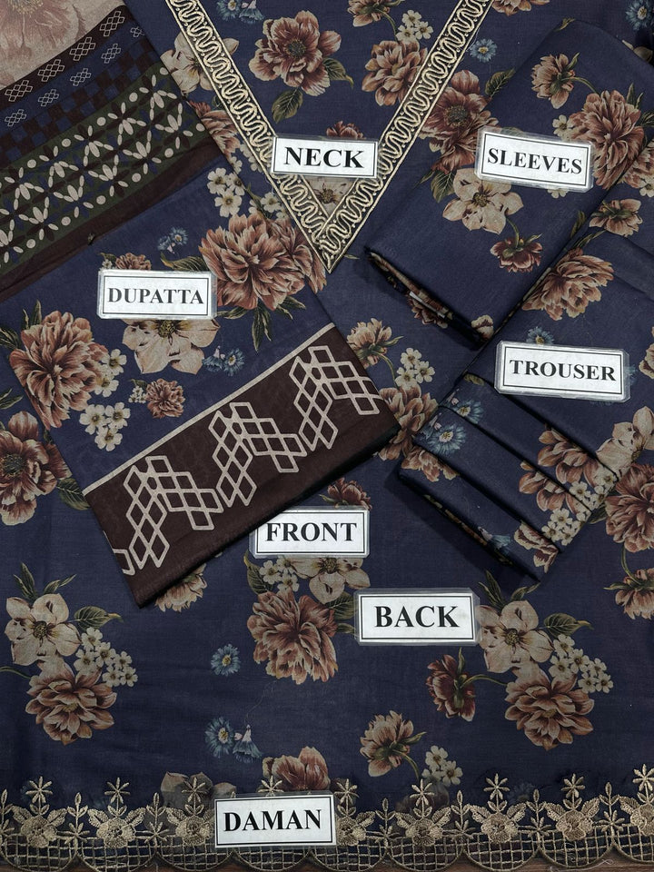 Baroque Lawn Suit-Lawn Suits-Replica Zone