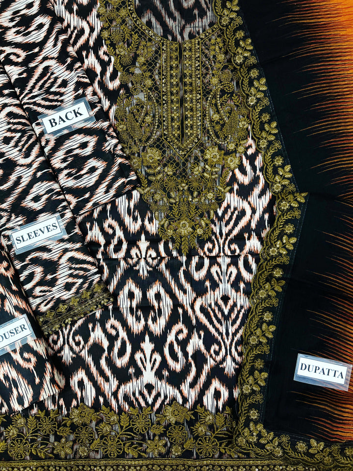 Baroque Lawn Suit-Lawn Suits-Replica Zone