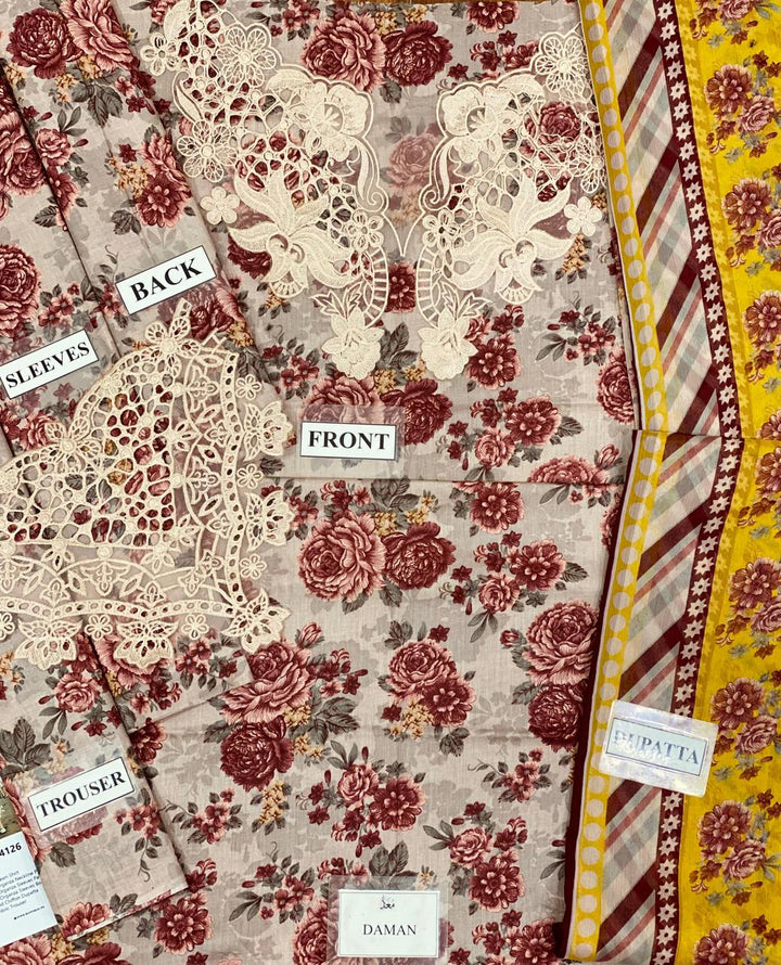 Baroque Lawn Suit-Lawn Suits-Replica Zone