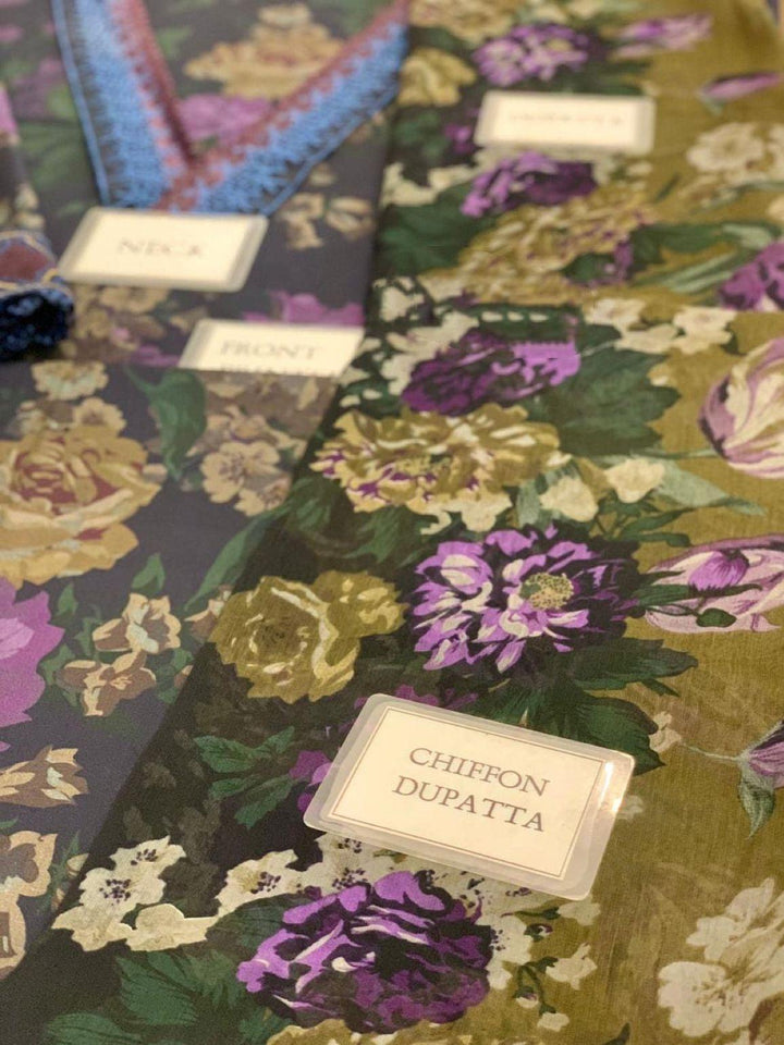 Baroque Lawn Suit-Lawn Suits-Replica Zone