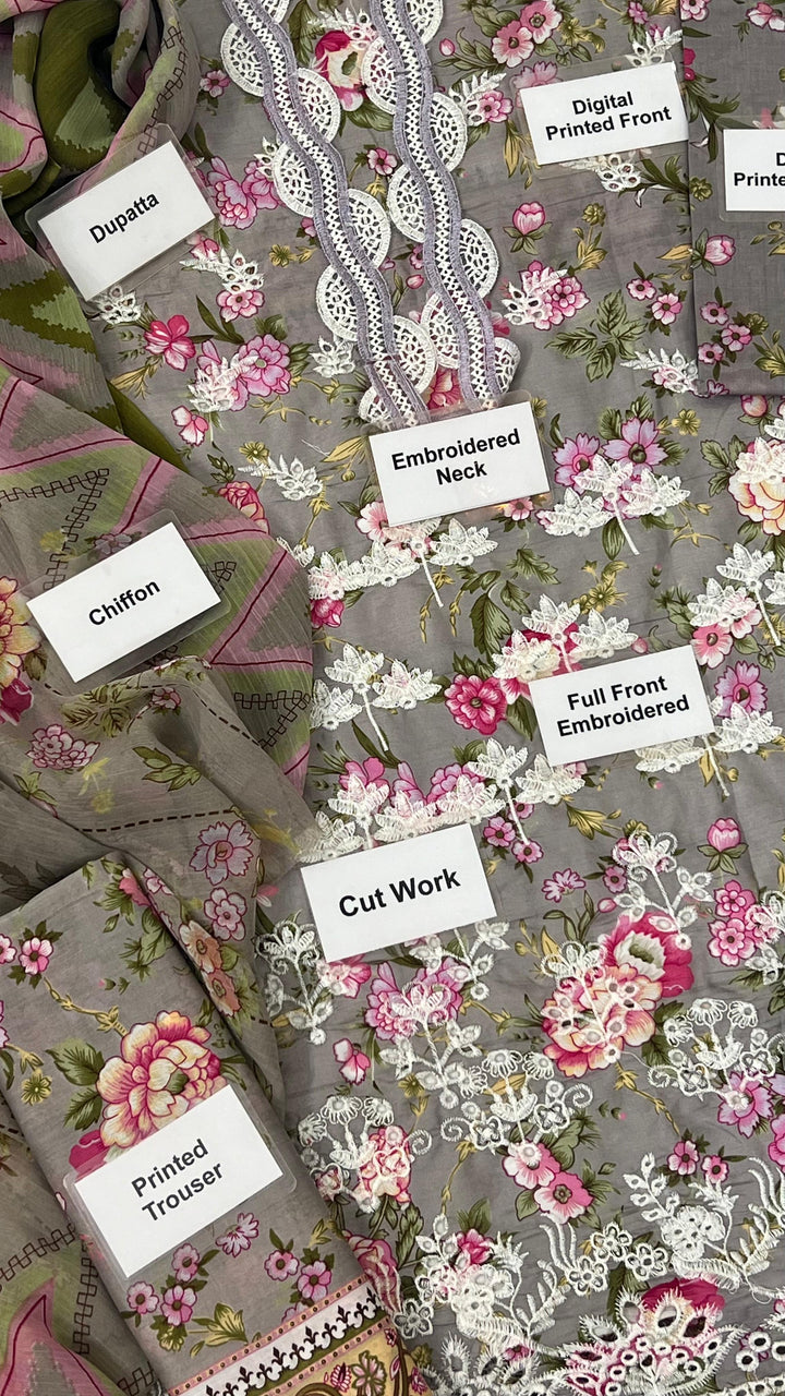 Baroque Lawn Suit-Lawn Suits-Replica Zone