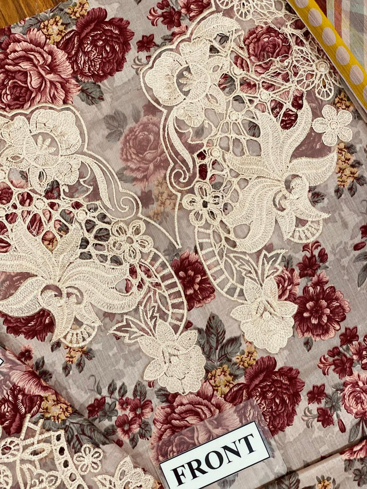 Baroque Lawn Suit-Lawn Suits-Replica Zone